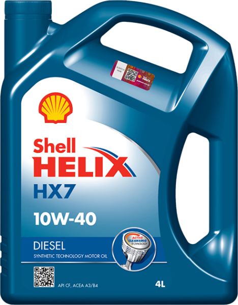 Ulei motor SHELL HELIX HX7 DIESEL 10W40 4L CF [1]