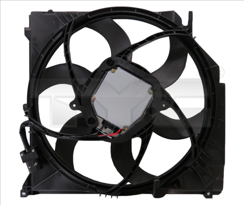 Ventilator radiator (cu carcasa) potrivit BMW X3 (E83) 2.0-3.0 2003-2011 [0]