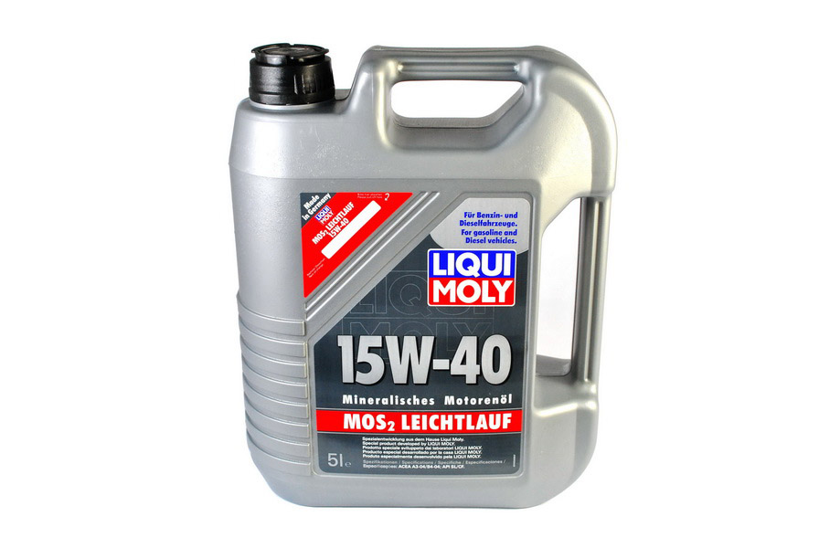 Ulei Lichide tehnice - Ulei motor LIQUI MOLY MoS2 Leichtlauf Super 15W40 5L CF