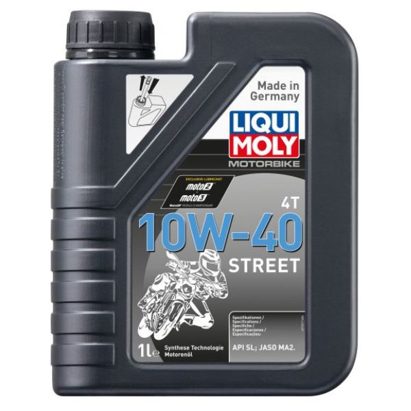 Ulei Lichide tehnice - Ulei motor 4T LIQUI MOLY Street 10W-40 1L SN