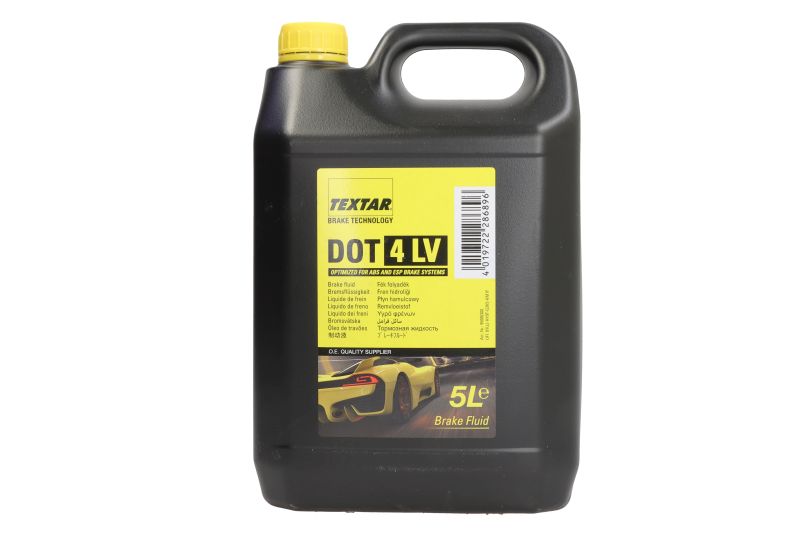 Lichid de frână TEXTAR DOT 4 750.0MM²/SEC. 5L FMVSS 116 DOT4 [0]