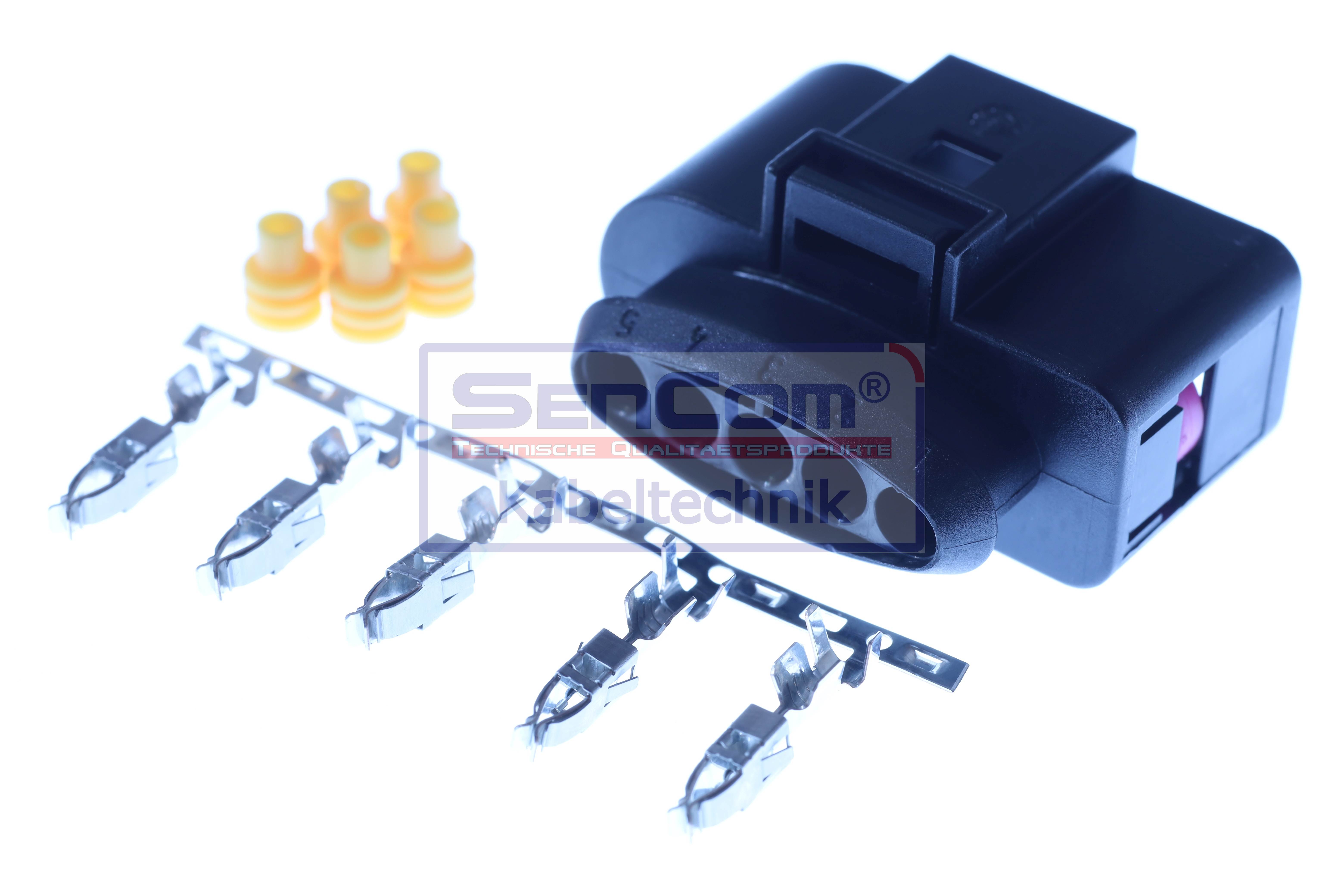 Stecher, numar pini: 5, kit reparatie, potrivit AUDI; SEAT; SKODA; VW [3]