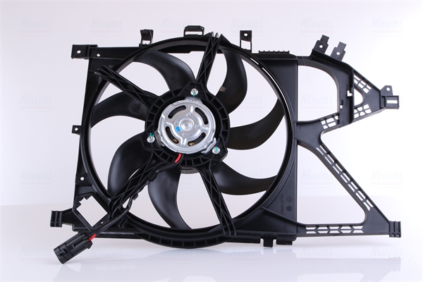Ventilator radiator (cu carcasa) potrivit OPEL COMBO, COMBO TOUR, CORSA C 1.0-1.8 dupa 2000 [0]