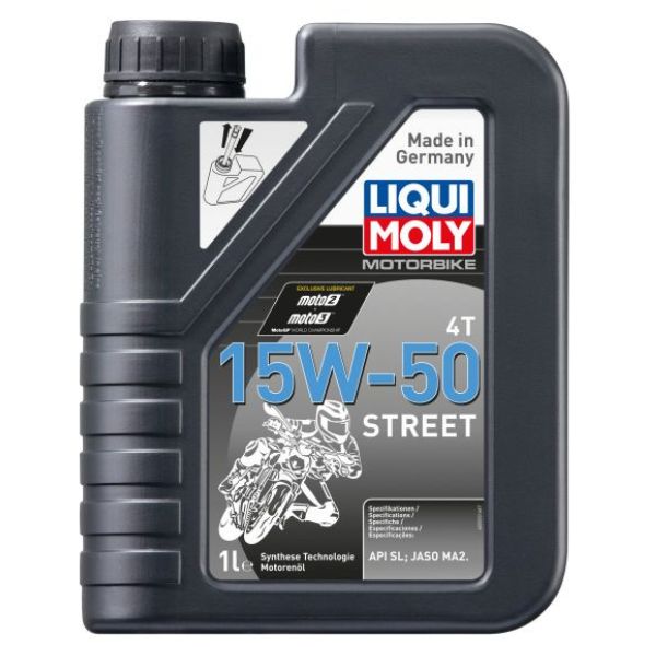 Ulei motor 4T LIQUI MOLY Street 15W-50 1L SL [1]