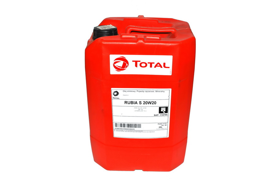 Ulei Lichide tehnice - Ulei motor TotalEnergies RUBIA TIR 20W-20 20L CF