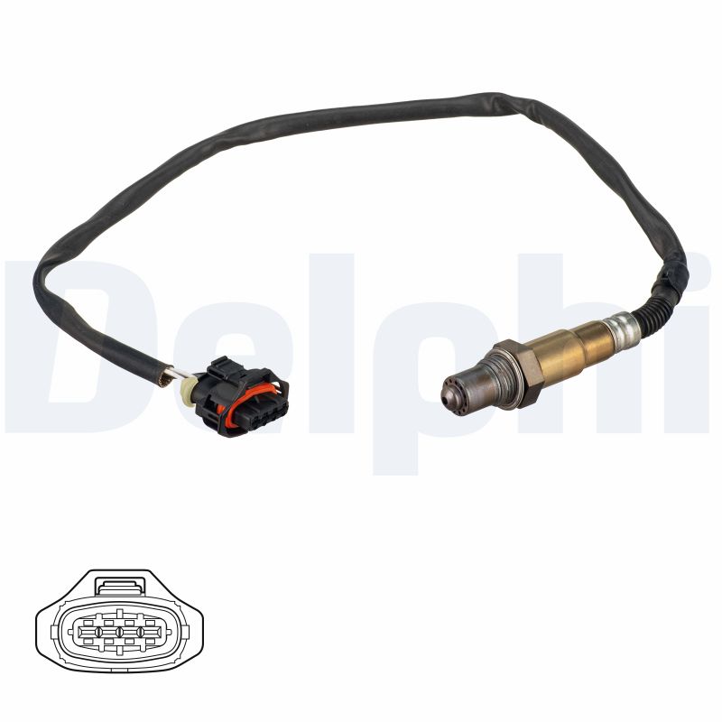 Sonda lambda - Sonda lambda potrivit OPEL ASTRA J, ASTRA J GTC, INSIGNIA A, MOKKA / MOKKA X, ZAFIRA B, ZAFIRA C 1.6/1.8 dupa 2008 - (548mm)