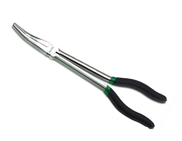 Cleste special cu varf lung si curbat la 45 grade, Toptul 275mm