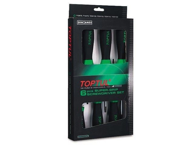 Set 6 surubelnite T10-T40, Toptul