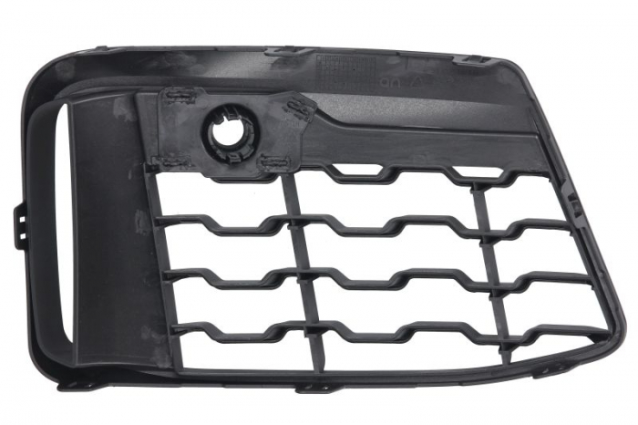 Acoperire bara fata Fata Stanga (M-PAKIET, cu orificii pentru senzorii de parcare, plastic, negru) potrivit BMW X1 (F48) 11.14- 09.15- [2]