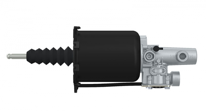 Actuator ambreiaj (cursa: 85mm, factor de umplere: DOT4+/SUPER DOT4) potrivit MAN E2000, F2000, F90 10.88- [2]
