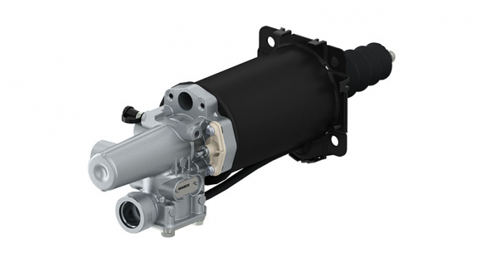 Actuator ambreiaj (cursa: 85mm, factor de umplere: DOT4+ SUPER DOT4) potrivit MAN L2000, M 2000 L, M 2000 M 10.93-
