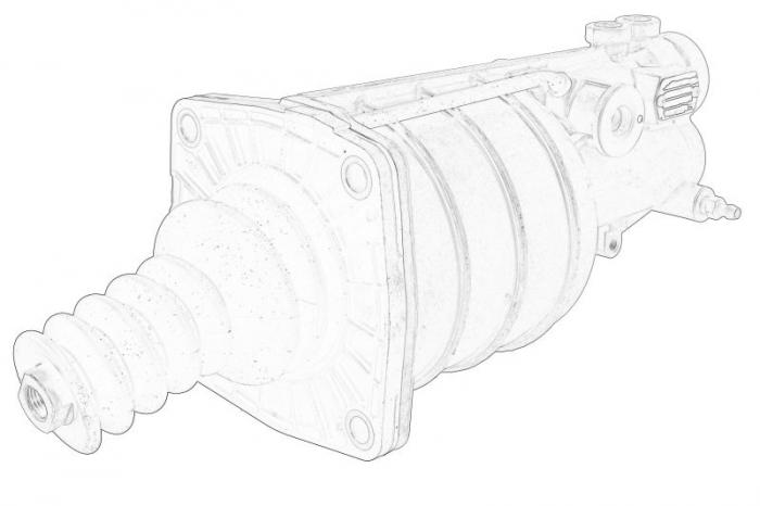 Actuator ambreiaj potrivit IVECO CURSOR; EUROTECH