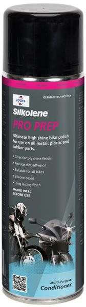 Agent de ingrijire SILKOLENE PRO PREP spray 0,5l contine silicon; lustruieste si protejeaza