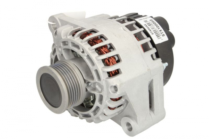 Alternator (12V, 120A) ALFA ROMEO 147, 156, 166; FIAT BRAVA, BRAVO I, BRAVO II, DOBLO, DOBLO CARGO, IDEA, MAREA, MULTIPLA, PUNTO, STILO; LANCIA KAPPA, LYBRA, MUSA 1.9D 2.4 2.4D dupa 1996