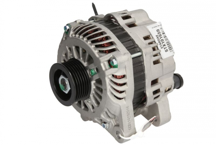 Alternator (12V, 120A) potrivit CITROEN C3 II, C4 GRAND PICASSO I, C4 I, C4 PICASSO I, C5 II, C5 III, C8, JUMPY II; MITSUBISHI LANCER VIII; PEUGEOT 206, 207, 307, 308 I, 407, 408 1.4-2.2 09.04-