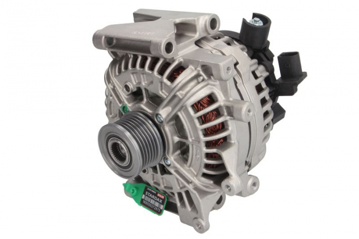 Alternator (12V, 200A) potrivit MERCEDES C (CL203), C T-MODEL (S203), C (W203), CLC (CL203), CLK (C209), E T-MODEL (S211), E (VF211), E (W211), S (W220) 2.1D 2.2D 3.2D 02.01-06.11