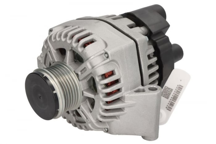 Alternator (12V, 75A) potrivit FIAT 500, 500 C, DOBLO, DOBLO CARGO, DOBLO MINIVAN, FIORINO, FIORINO MINIVAN, GRANDE PUNTO, IDEA, LINEA, PALIO, PANDA, PANDA HATCHBACK, PUNTO 1.3 1.3D 1.7D 09.01-