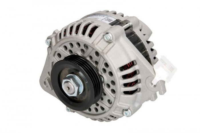 Alternator (12V, 90A) potrivit HYUNDAI LANTRA I, SANTAMO, SONATA II, SONATA III; KIA JOICE; MITSUBISHI ECLIPSE, ECLIPSE I, ECLIPSE II, ECLIPSE III, GALANT VI, LANCER IV, MIRAGE IV 1.3-2.4 11.87-