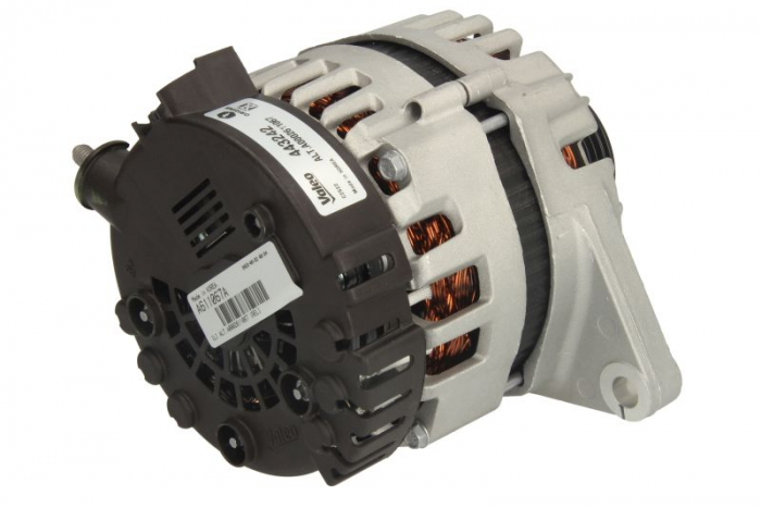 Alternator potrivit HYUNDAI ELANTRA IV, ELANTRA V, I20 I, I30, I40 I, I40 I CW, IX35; KIA CEE'D, OPTIMA, PRO CEE'D, RIO III, SOUL I, SOUL II, SPORTAGE III, VENGA 1.1D-1.7D dupa 2005 - (14V, 130A) [2]