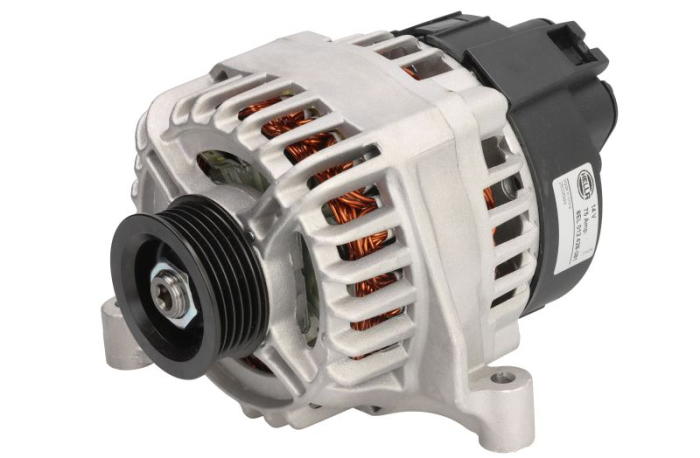 Alternator (14V, 75A) potrivit ALFA ROMEO MITO; FIAT DOBLO, DOBLO MINIVAN, FIORINO, FIORINO MINIVAN, GRANDE PUNTO, IDEA, PALIO, PANDA, PANDA HATCHBACK, PUNTO, PUNTO EVO 1.1-1.4LPG 03.96-