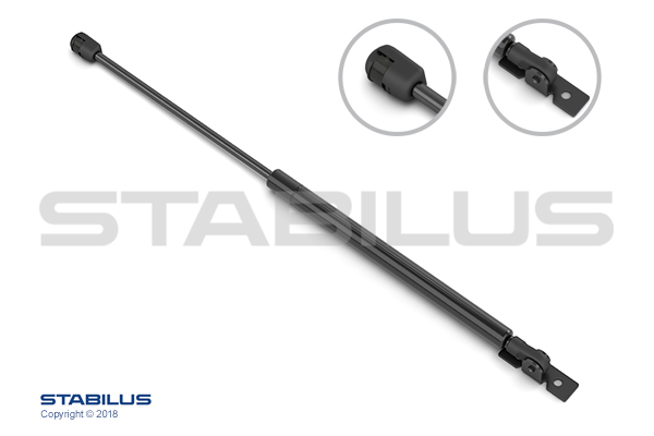 Amortizor capota Dreapta/Stanga lungime maxima: 516mm, cursa:206mm (pana la numarul de sasiu x1999999) potrivit OPEL OMEGA B KOMBI/SEDAN 1994-2003 [2]