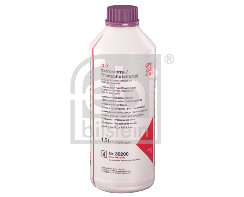 Antigel concentrat tip G13 1,5L, 1:1=-36°C, mov, norma: VW TL 774-J, mono-etilen glicol [3]