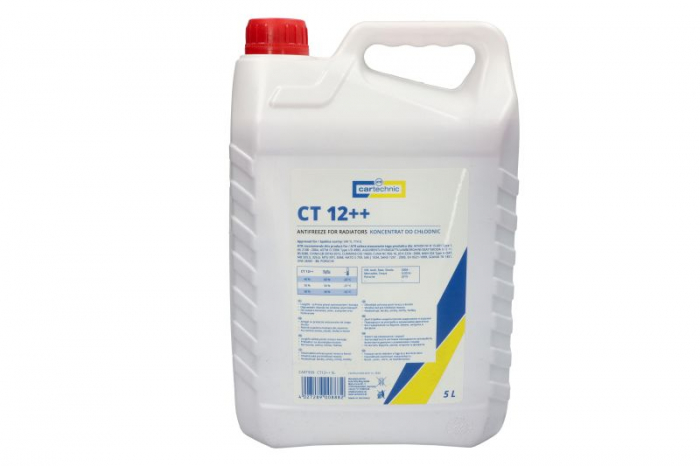 Antigel G12++ , 5L, Fabricat in Germania, 1:1 -36 Rosu, de inalta calitate, etilenglicol