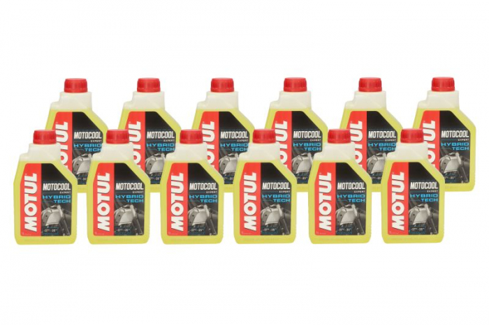 Antigel MOTUL MOTOCOOL EXPERT 1l 135 -37 C, galben bax gata de folosit, 12buc