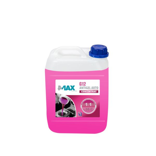 Antigel (tip de refrigerant G12 G30) (1x5L, 5KG), fara silicati, rosu, contine: mono-etilenglicolului