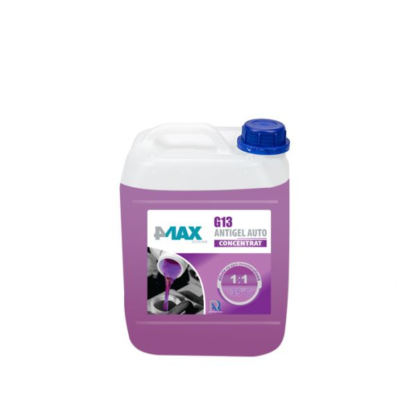 Antigel (tip de refrigerant G13) (1x5L, 5KG, 1:1 -38  C), fara silicati, violet, contine: mono-etilenglicolului
