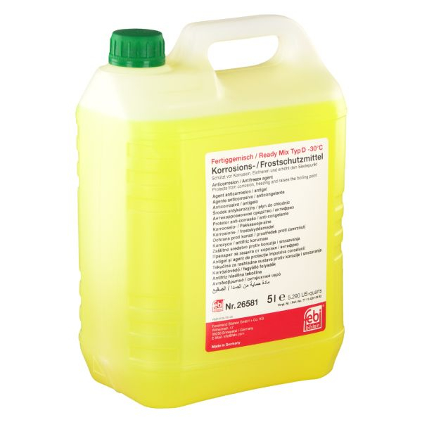 Antigel verde, fara silicati, tip RENAULT Glaceol RX type D , 5l , - 35C [1]