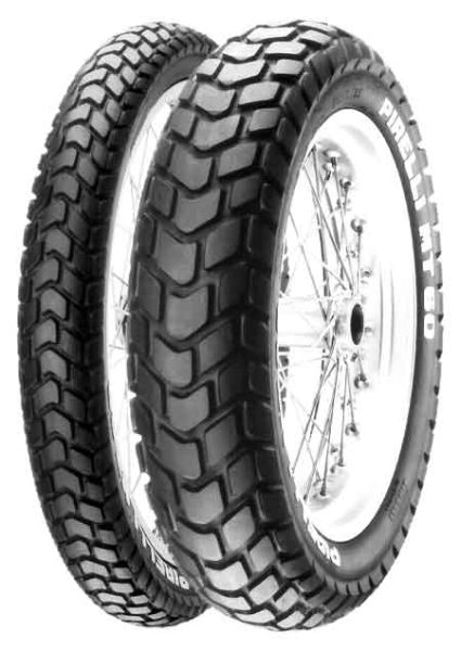 Anvelopa moto enduro pirelli 110 90-17 tt 60p mt60 spate