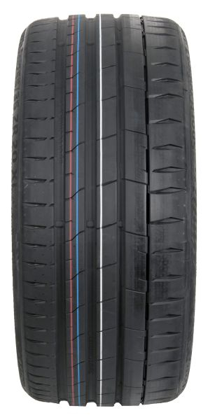 Anvelopa SportContact 7, CONTINENTAL, Vara FR, XL, T0, ContiSilent, eticheta: clasa eficienta combustibil - A; aderenta teren umed - B; [3]