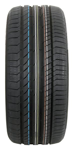 Anvelopa vara, ContiSportContact 5P, CONTINENTAL, FR, XL, T0, etichete: Din data de 01.05.2021: eficienta combustibil - D; aderenta pe teren umed - A; clasa de măsurare a zgomotul [3]
