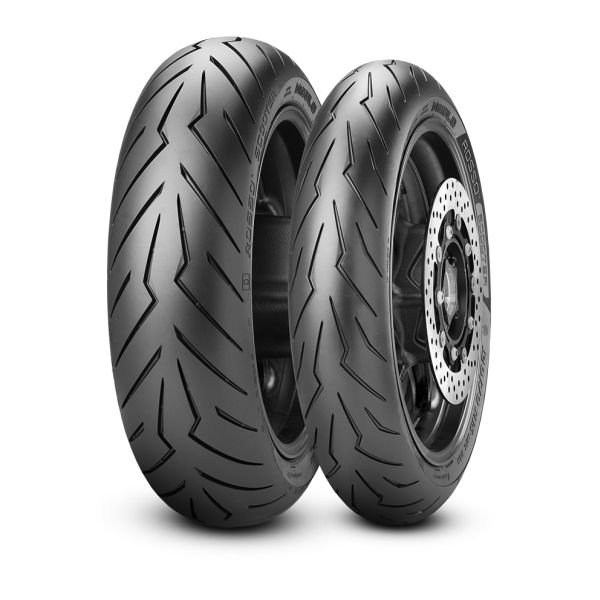 Anvelope Scooter PIRELLI 120 70-12 TL 58P DIABLO ROSSO SCOOTER Fata Spate