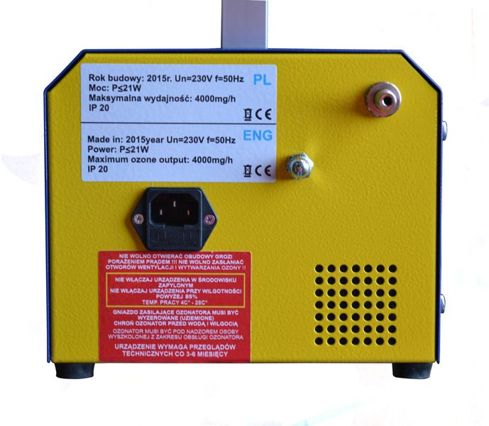 Aparat generator de ozon, aparat profesional decontaminare habitaclu Magneti Marelli [4]