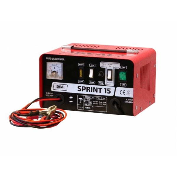 Aparat incarcat baterii auto 12 si 24 volti acumulatori cu acid SPRINT 15