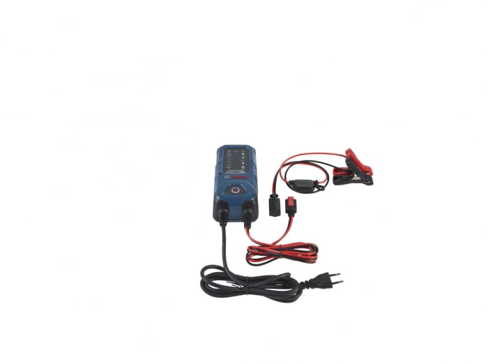 Aparat incarcat baterii auto C40-Li, voltaj incarcare: 6 12 V BOSCH, curent incarcare: 1 5A, alimentare: 230V, tip baterie: AGM Ca Ca EFB GEL Li-Ion VRLA