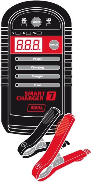 Aparat incarcat baterii auto  curent incarcare 3,5/7A, tensiune 6/12V, baterie cu acid, de tip AGM si cele cu gel [2]