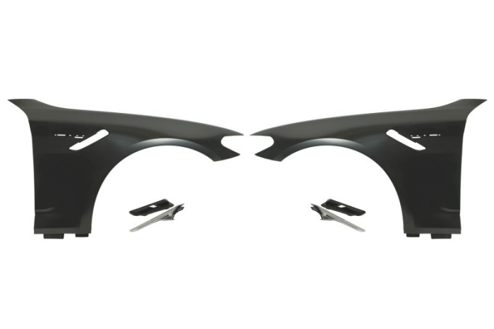 Aripa fata Dreapta Stanga Pachet M, cu locas bandou, otel potrivit BMW 5 G30, G31, G38, F90 02.17-04.20