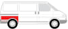 Aripa spate dreapta potrivit VW TRANSPORTER IV 1990-2003 - 1/3 lungime; model scurt [3]