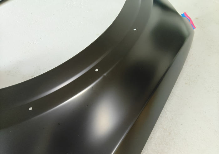 Aripa Stanga (cu locas semnalizator, cu orificii ornament) potrivit MITSUBISHI PAJERO IV 02.07- Resigilat [2]