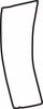 Autocolant protetie aripa spate stanga transparent, 3M PPF 4.0 folie, ajustare automata potrivit MERCEDES Clasa A W169 2004-2012 [2]
