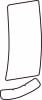 Autocolant protetie aripa spate stanga transparent, 3M PPF 4.0 folie, ajustare automata potrivit TOYOTA YARIS XP90 3 usi 2005-2010 [2]