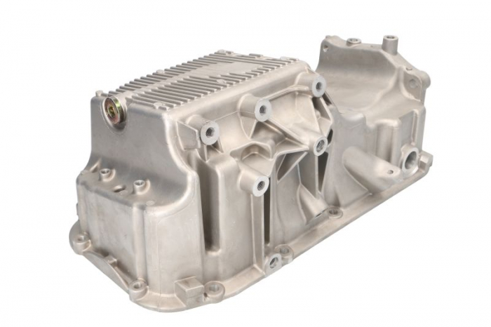 Baie ulei aluminiu, cu locas senzor potrivit ALFA ROMEO MITO; FIAT DOBLO, DOBLO CARGO, GRANDE PUNTO, PUNTO EVO 1.6D dupa 2008 [2]