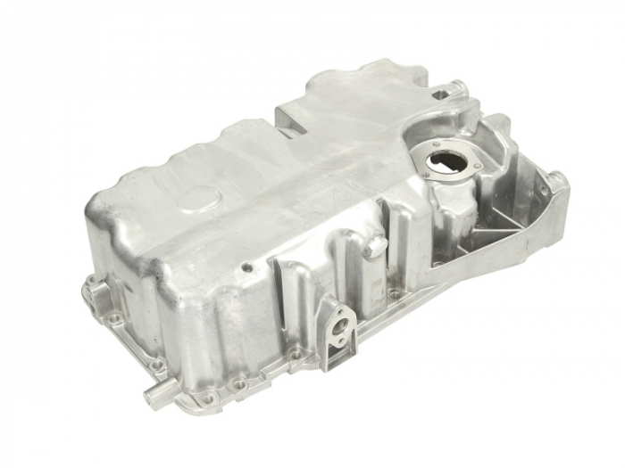 Baie ulei aluminiu, cu locas senzor potrivit AUDI A3, TT; SEAT ALTEA, LEON, TOLEDO III; SKODA OCTAVIA II; VW EOS, GOLF V, GOLF VI, JETTA III, PASSAT B6, POLO V, SCIROCCO III 1.6/2.0/3.6 dupa 2004 [2]
