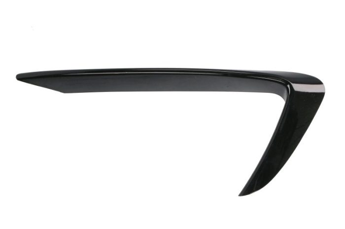 Bandou grila fata stanga plastic, negru potrivit MASERATI QUATTROPORTE VI 01.13- 01.21-