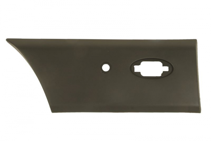 Bandou ornament lateral dreapta spate negru cu locas senzor unghi cu locas lumina potrivit renault master iii 2010-2019