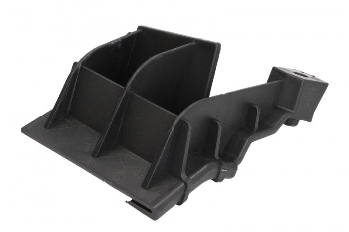 Bandou protectie prag spate stanga (negru, Bracket) potrivit TESLA MODEL Y dupa 2020 [2]