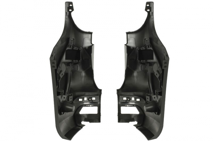 Bara corner spate stanga/dreapta (set; versiunea cu ușă spate, negru) potrivit RENAULT KANGOO III Van 01.21- [2]